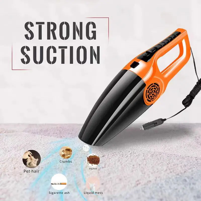 Wired Handheld Car Vacuum Cleaner, High Suction Portable Car Vacuum Cleaner, Suitable for Light Cleaning in Cars/Offices/Homes