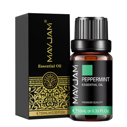 10ML Essential Oil Lavender Jasmine Eucalyptus Vanilla Sandalwood Bergamot Rosemary Citronella Cinnamon Fragrance Oil