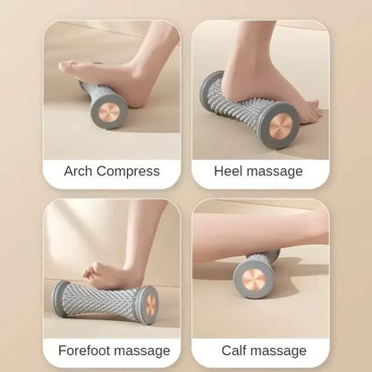 Foot Roller Yoga Massage Ball Plantar Fascia Roller Muscle Relaxation Care Plastic Manual Foot Massager