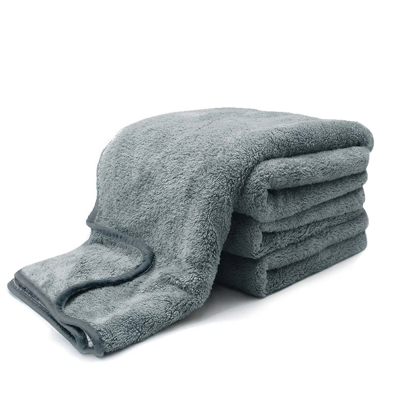 SEAMETAL 120X50Cm Microfiber Car Wash Towel Ultra-Soft Car Cleaning Towels High Absorbent Drying Cloth for Car Detailing Care