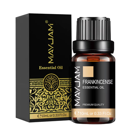 10ML Essential Oil Lavender Jasmine Eucalyptus Vanilla Sandalwood Bergamot Rosemary Citronella Cinnamon Fragrance Oil
