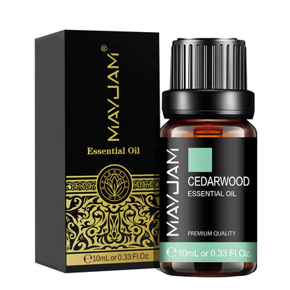 10ML Essential Oil Lavender Jasmine Eucalyptus Vanilla Sandalwood Bergamot Rosemary Citronella Cinnamon Fragrance Oil