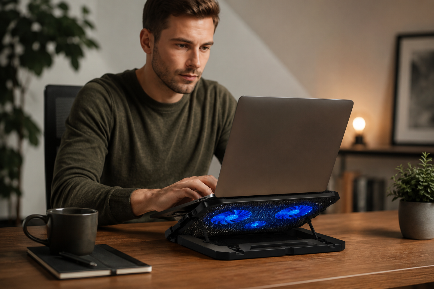 Laptop Cooling Pad — Stay Cool, Work Faster