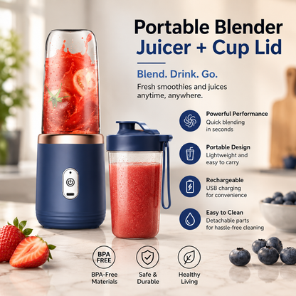 Portable Blender - Blend Anywhere in Seconds