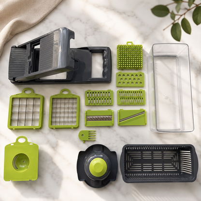 Vegetable Chopper — Chop in Seconds, No Mess No Effort