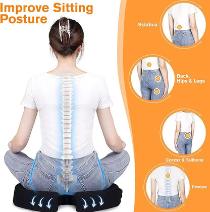 Seat Cushion Office Chair Cushions Coccyx Orthopedic Memory Foam U Seat Massage Chair Cushion Pad Car Massage Cushion