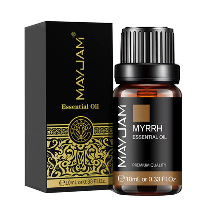 10ML Essential Oil Lavender Jasmine Eucalyptus Vanilla Sandalwood Bergamot Rosemary Citronella Cinnamon Fragrance Oil